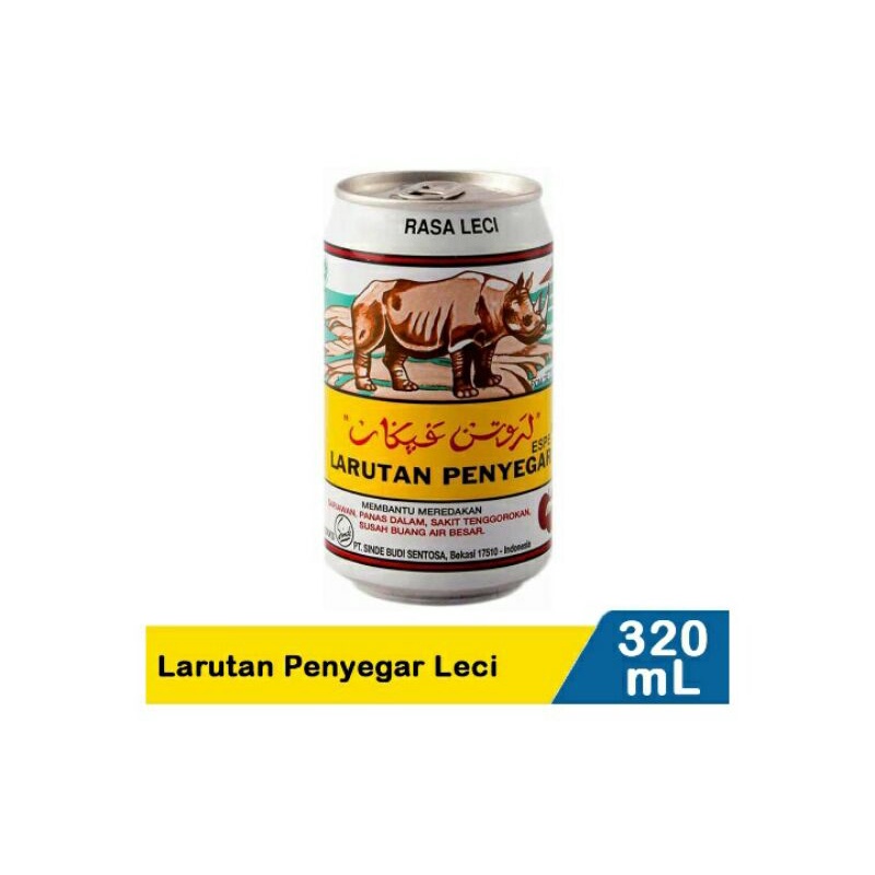 Cap Badak Larutan Penyegar Leci 320mL