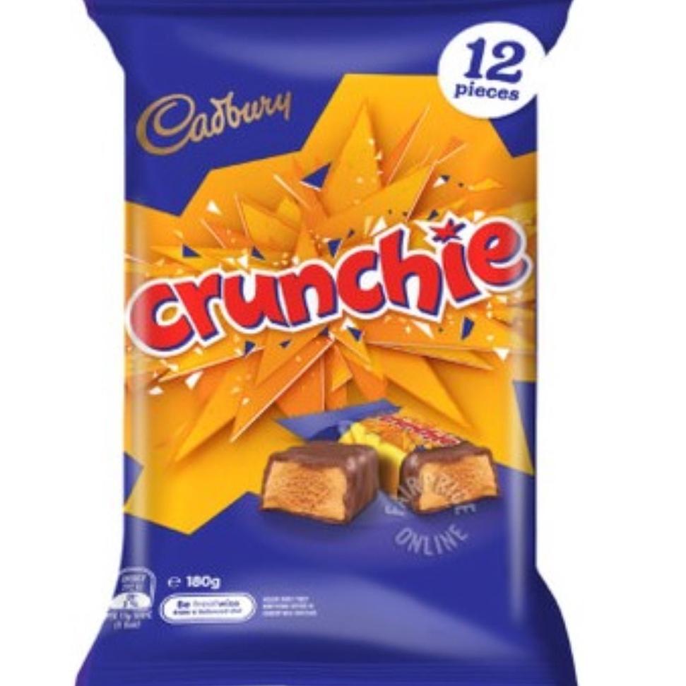 

Terbaru ・ CADBURY CRUNCHIE isi 12 pcs ¿