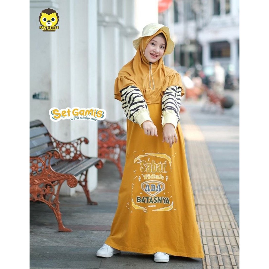 ARK STYLE SET GAMIS WITH SUNNY HAT