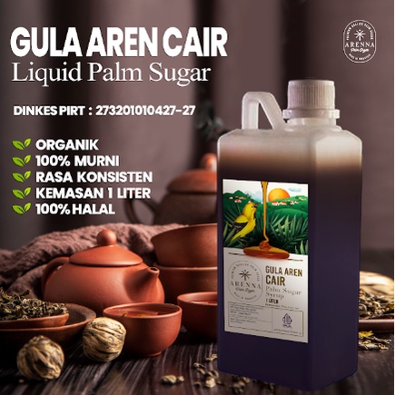 

Gula Aren Cair Premium Organik 1 liter