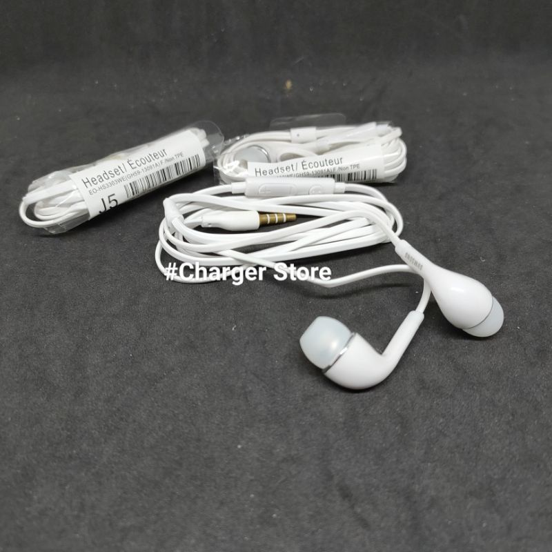 Headset Samsung J5 / Stereo Handsfree ORI Mic Extra Bass Vietnam