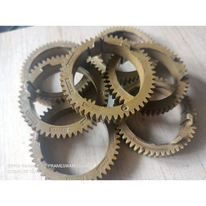 GEAR UPPER PEMANAS FIXING IR 5050 5075 6570 ORIGINAL BAWAAN MESIN