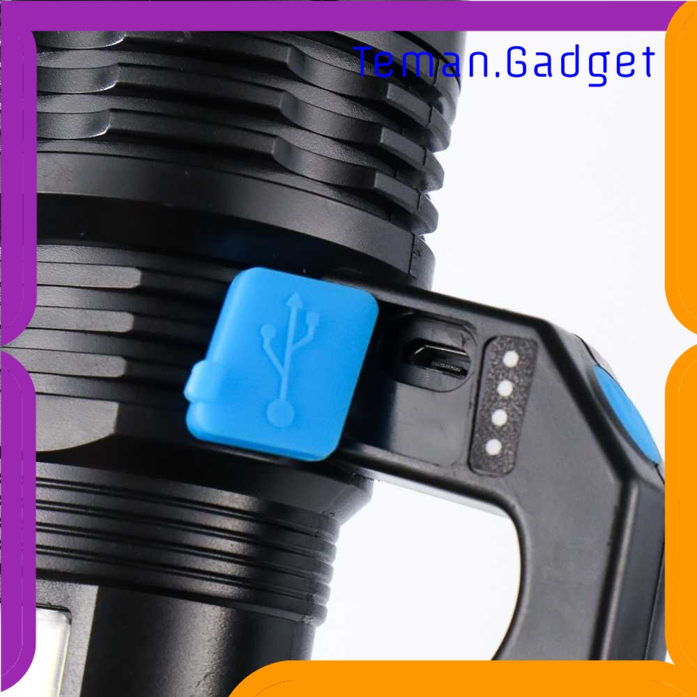 TG-SNT Pocketman Senter LED Flashlight Waterproof USB 3W  XPE + COB - SL05