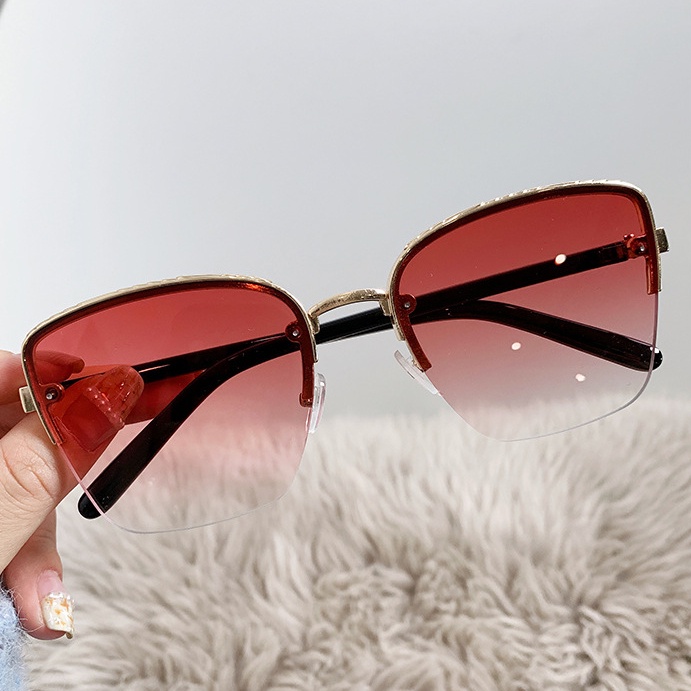Kacamata Hitam Fashion Square Shades Untuk Wanita/Pria Eyewear