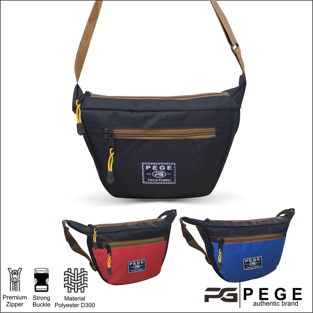 Tas Selempang Pria Wanita Unisex Slingbag Bahu kasual - PG 8885