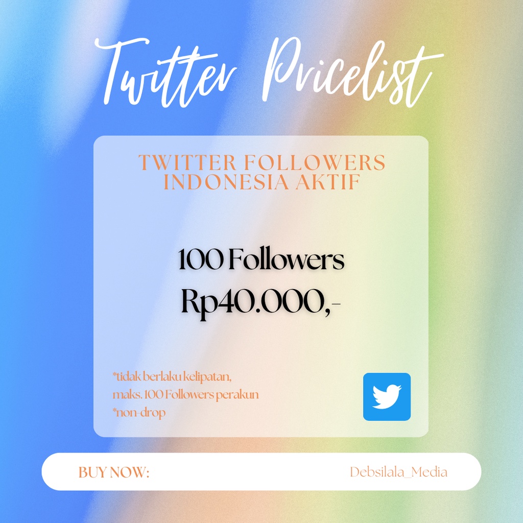 Penambah Followers Twitter Indonesia Aktif