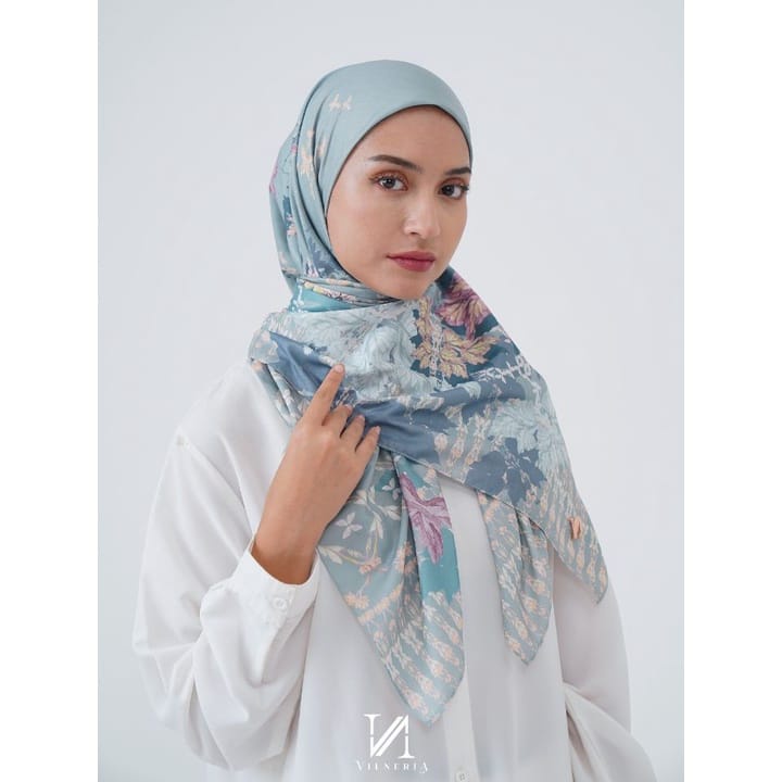 Floral Morpho Edition Vilneria Scarf/Kerudung/jilbab/Scarf