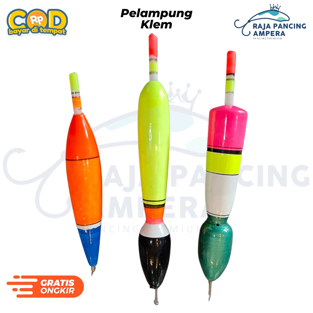 Pelampung Klem Fiber | Kumbul Rangkaian Pancing Grosir (BISA COD)