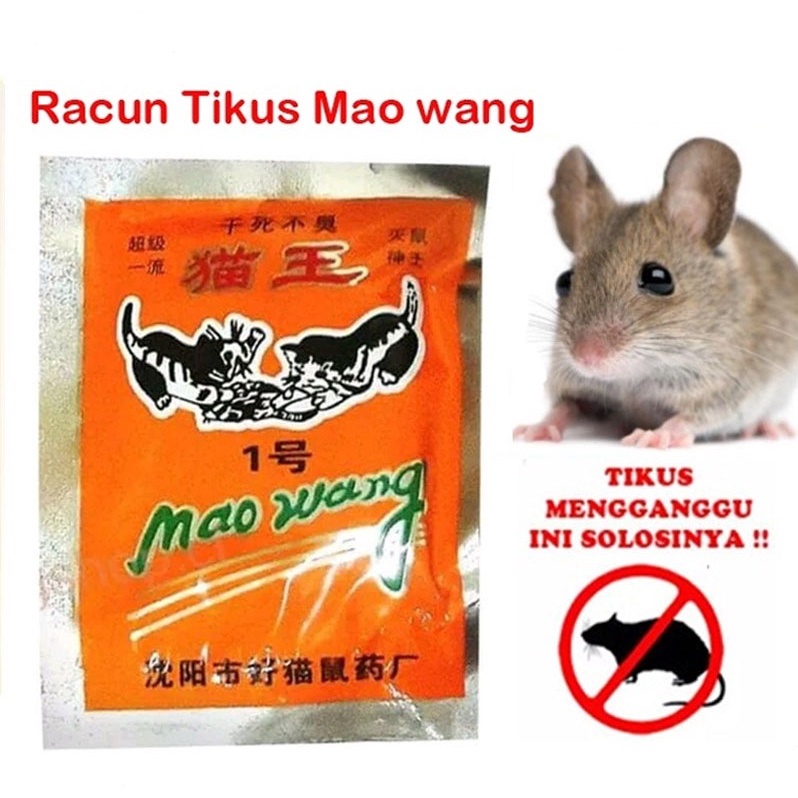 [DEASTORE] MAO WANG ORI - RACUN PEMBASMI TIKUS AMPUH MATI KERING DAN TIDAK BAU - PEMBASMI TIKUS PALING AMPUH