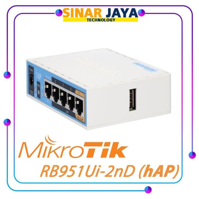 Router Wireless Mikrotik RB951Ui-2nd hAP RB 951 Ui 2nd RB951 RB951Ui