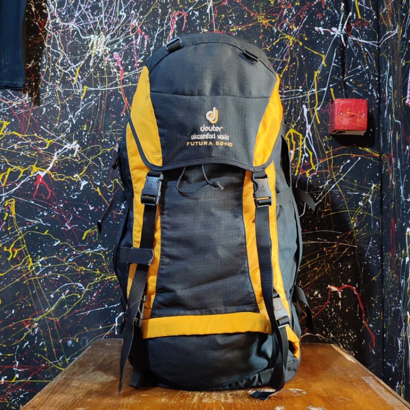 Jual TAS GUNUNG CARRIER DEUTER FUTURA 60L (SECOND) Shopee Indonesia