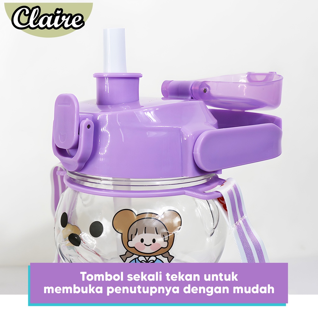 BOTOL BONEKA POLOS 1,1Liter / BOTOL MINUM POLOS BONEKA / BOTOL VIRAL TERMURAH 1100ML