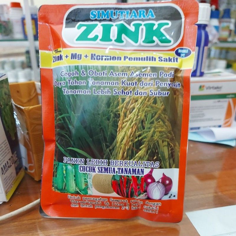 Mutiara Zink 150gram Hormon Pemulih Sakit