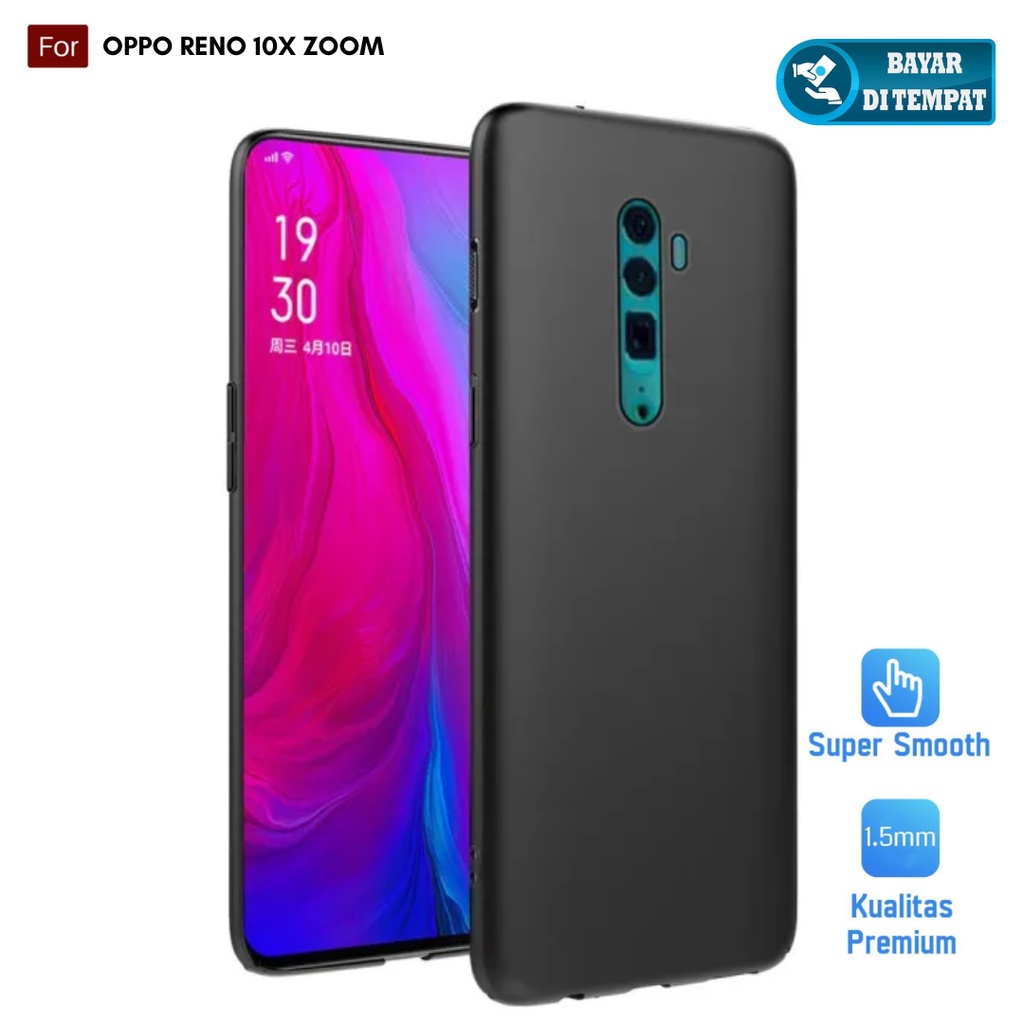 Softcase Silikon Casing Oppo Reno 10X ZOOM
