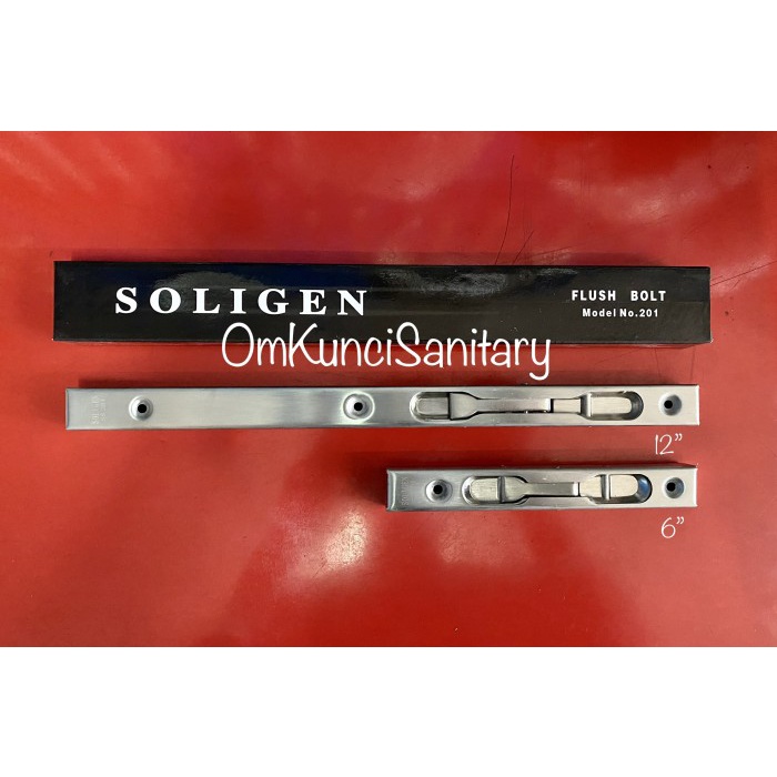 Grendel Grendel Tanam Pintu Double Slot Tanam Pintu Dobel Stainless Soligen