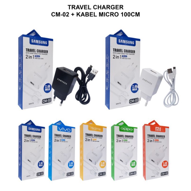 CHARGER CM-02 MICRO  SAMSUNG FAST CHARGING