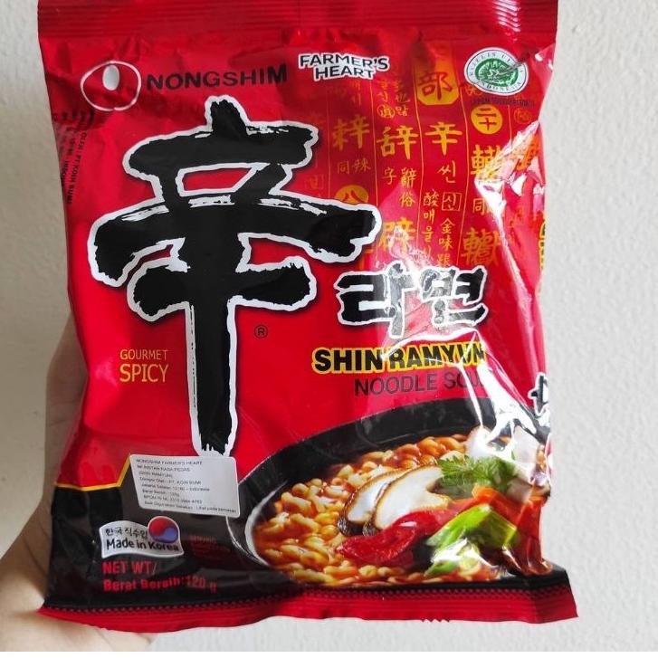 

Codet0T4f HALAL _ NONGSHIM- SHIN RAMYUN-120g ( MIE INSTAN KOREA )