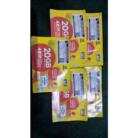 kartu internet indosat 20Gb
