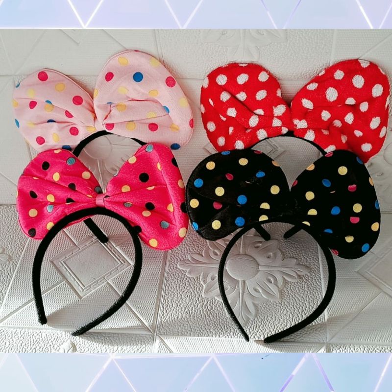 bando mickey mouse Besar / bando telinga mickey