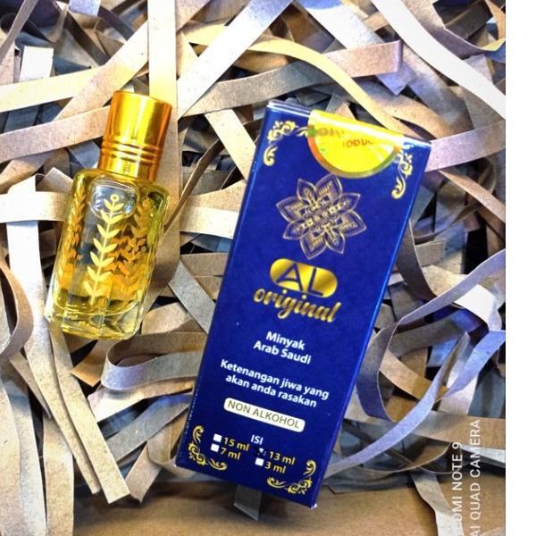 COD | TD4 | Parfum kasturi Ar asli Arab Saudi 15 ml