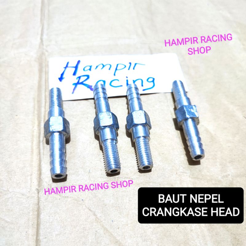 [PROMO] NEPEL CRANGKASE OIL COOLER BAUT NEPEL CRANKCASE HAWA JALUR OILCOOLER HEAD