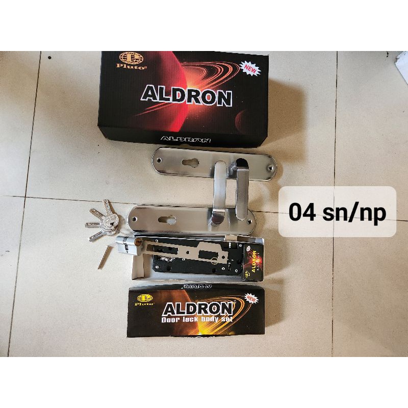 kunci pintu rumah 25cm besar komplit aldron fullset