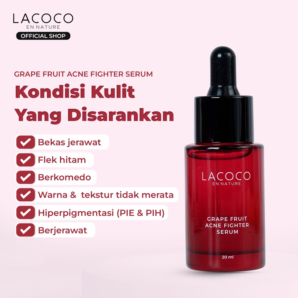 LACOCO GRAPE FRUIT ACNE FIGHTER SERUM ORIGINAL NASA
