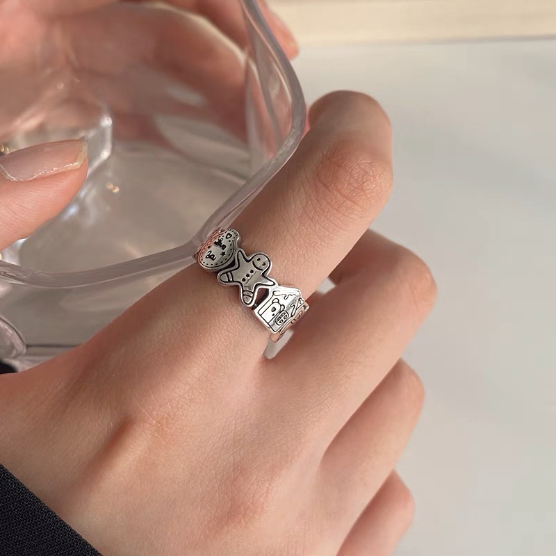 Cincin Lucu Karakter Kartun Korea Lucu Ring Adjustable