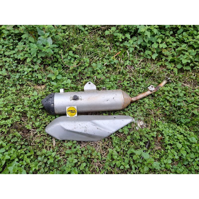 knalpot klx 150 klx bf original tag knalpot gl pro knalpot gl max hm keg hm keh