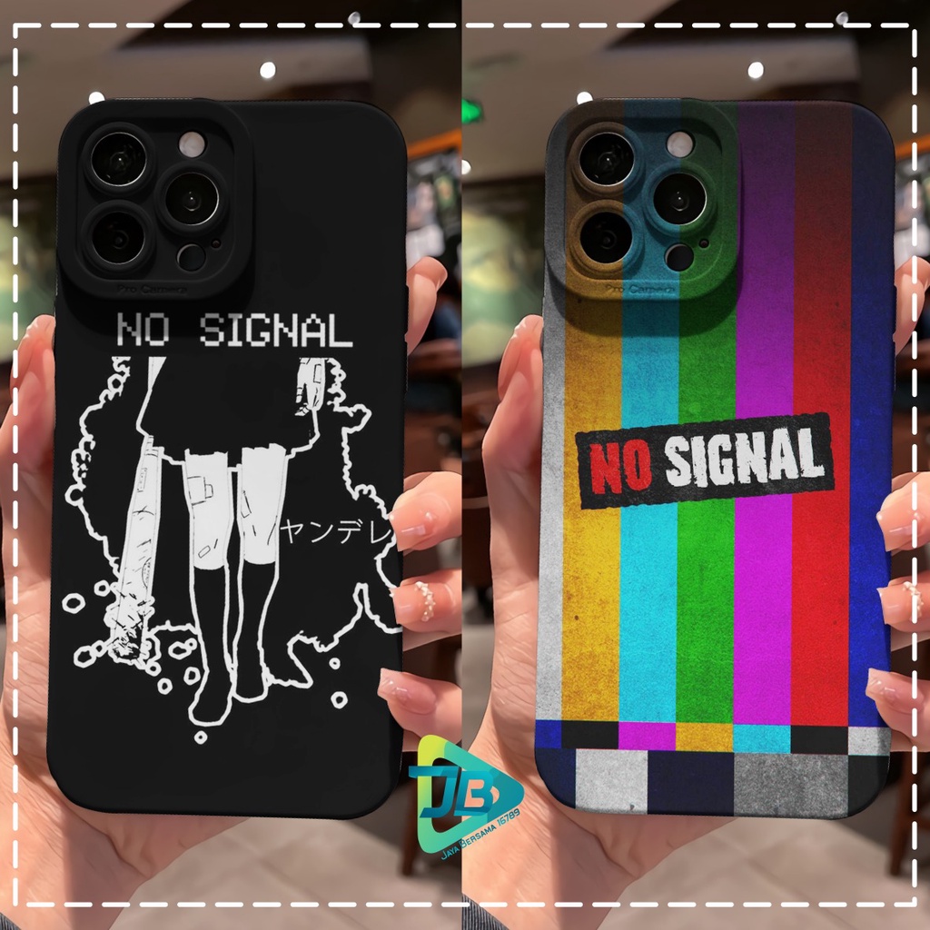 CUSTOM CASE SOFTCASE SILIKON PROCAMERA NO SIGNAL CUSTOM SAMSUNG J2 PRIME GRAND PRIME A04 A04S A23 A13 A03 A20 A30 A03S A50 A50S A30S   JB6720