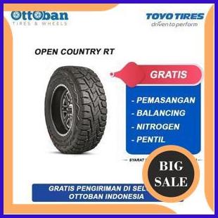 perkakas Toyo Tires Open Country RT 265 60 R18 110Q BL TL Ban Mobil 2ZJN23