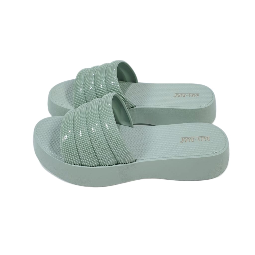 BARA BARA ORIGINAL jelly sandal karet wanita selop murah import barabara cewek JSL2203B19