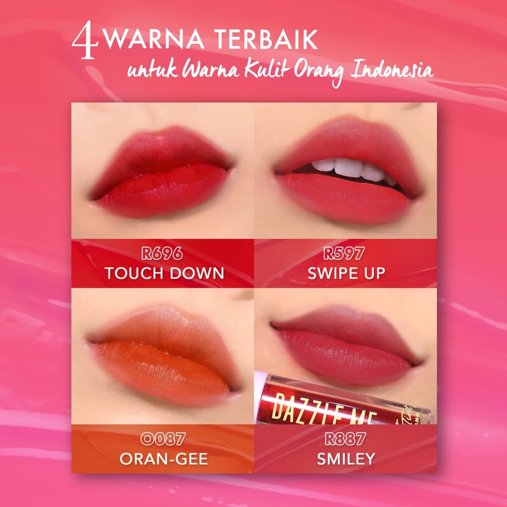 DAZZLE ME INK-LICIOUS LIP TINT | MATTEDORABLE LONG LASTING [SWEETSPACE]