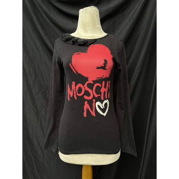 Kaos Moschino teen size S preloved second bekas
