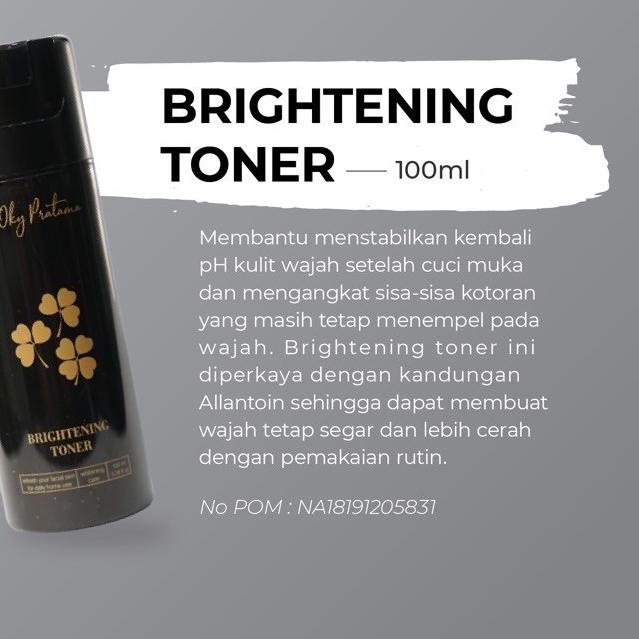 ♡ Brightening Toner / Dr Oky Pratama / Benings Clinic / Benings Skincare ❉