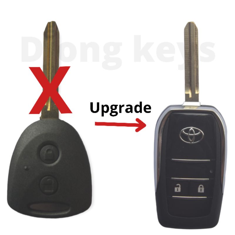 casing kunci remot lipat/flipkey Gran new avanza tipe G/Veloz