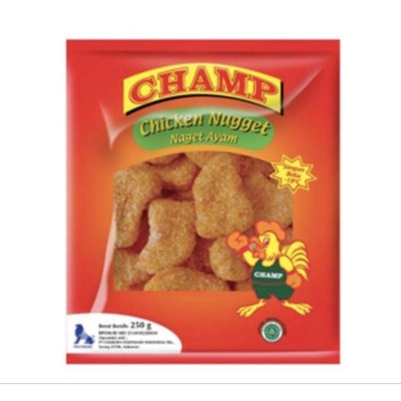 

Nugget Champ Chicken 250GR & 500GR