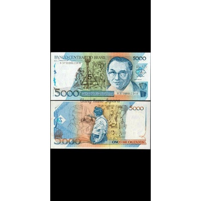 uang kuno 5000 brazil