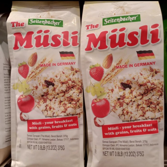 

Seitenbacher muesli 375gr