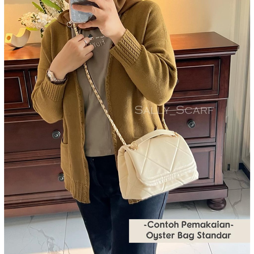 Oyster Bag , tas selempang wanita,Shoulder Bag sally_scarf
