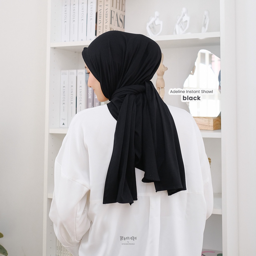 Tesavara | Adeline Instant Shawl | Bergo Pashmina Instant Curve