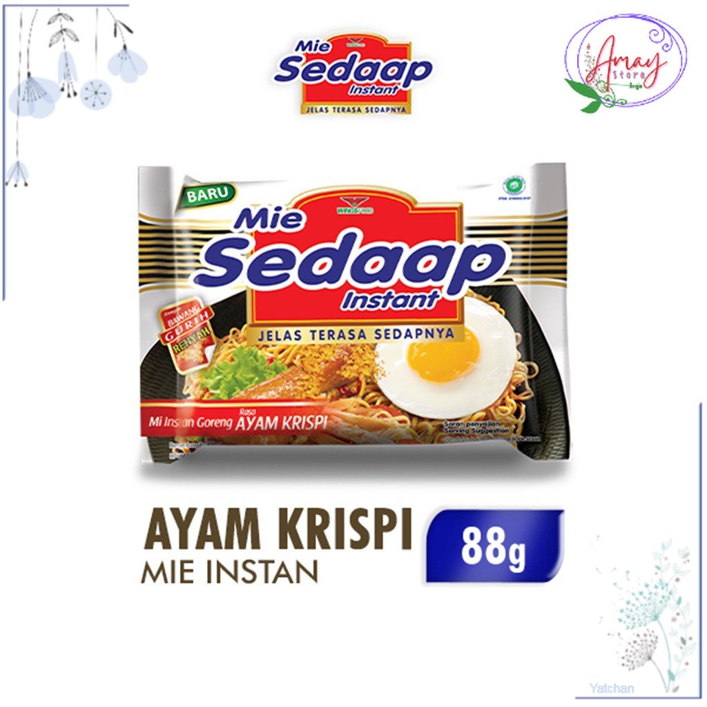 

[ASJ] Bisa COD - SEDAAP Mie Instan Goreng Ayam Krispi Bag 88GR