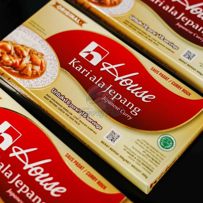 

House Kari Ala Jepang 300gr / Bumbu Curry Jepang Halal - Original