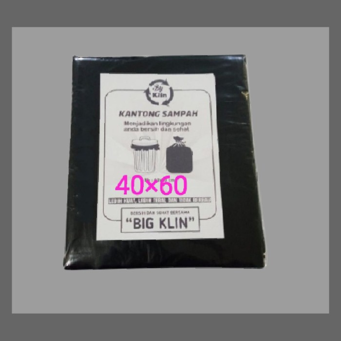 Hab Kantung Pelastik Keresek Sampah /Trashbag 40 X 60 Cm ( Isi 50 Lembar)