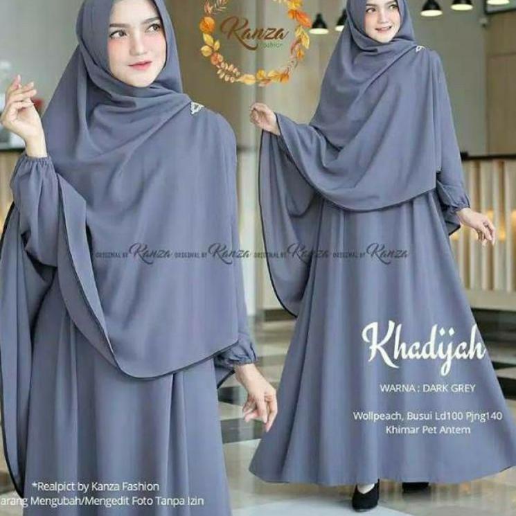 WGI.18Ja23n • Baju Gamis Wanita Syar'i Terbaru ( Lengkap Dengan Hijab ) Gamis Wanita Sultan Modis Le