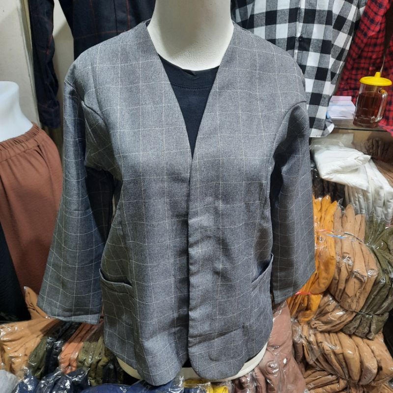 Nabila Blazer Scuba Import Blazer Offisial Premium