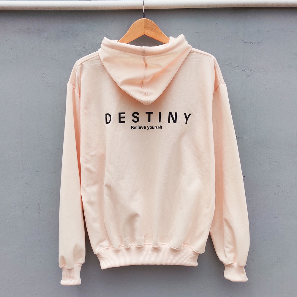 Hoodie Oversize XXXL Korean Style Destiny - Sweater Hodie Wanita Dan Pria