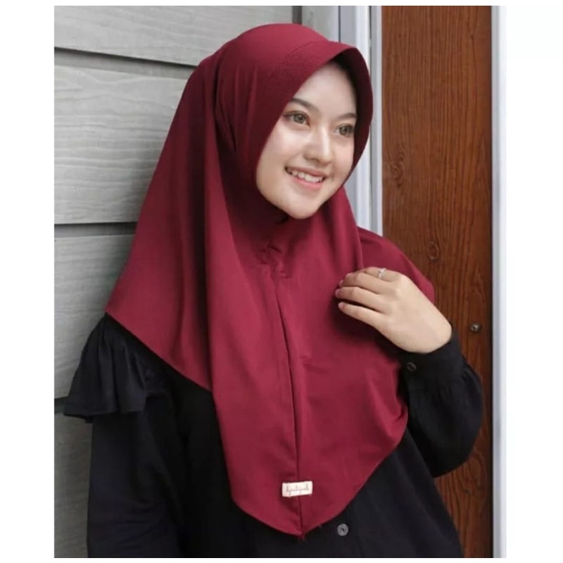 Hijab Bergo Pet HAMIDAH PREMIUM VIQAST - Jilbab nyaman murah adem kerudung bergo instant khimar bergo jersey kualitas PREMIUM