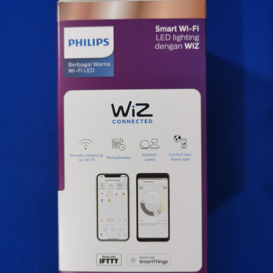 Lampu Philips Smart WiFI LED 8 Watt WiZ Bluetooth RGB Full Colors