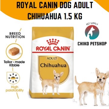 Royal canin anjing adult chihuahua 1.5kg | makanan anjing 1.5 kg